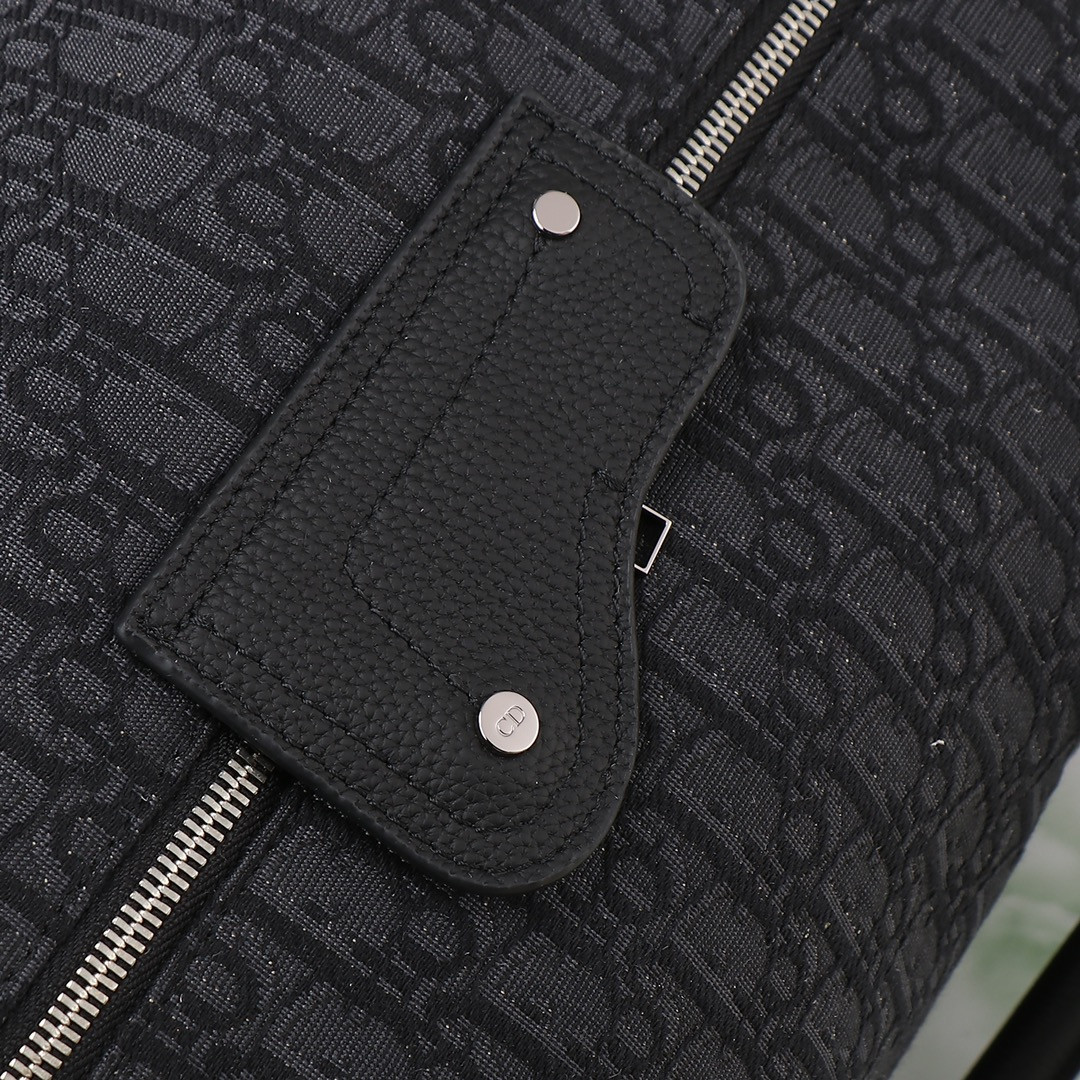 D*or lingot bag black 50 x 25 x 21.5 cm