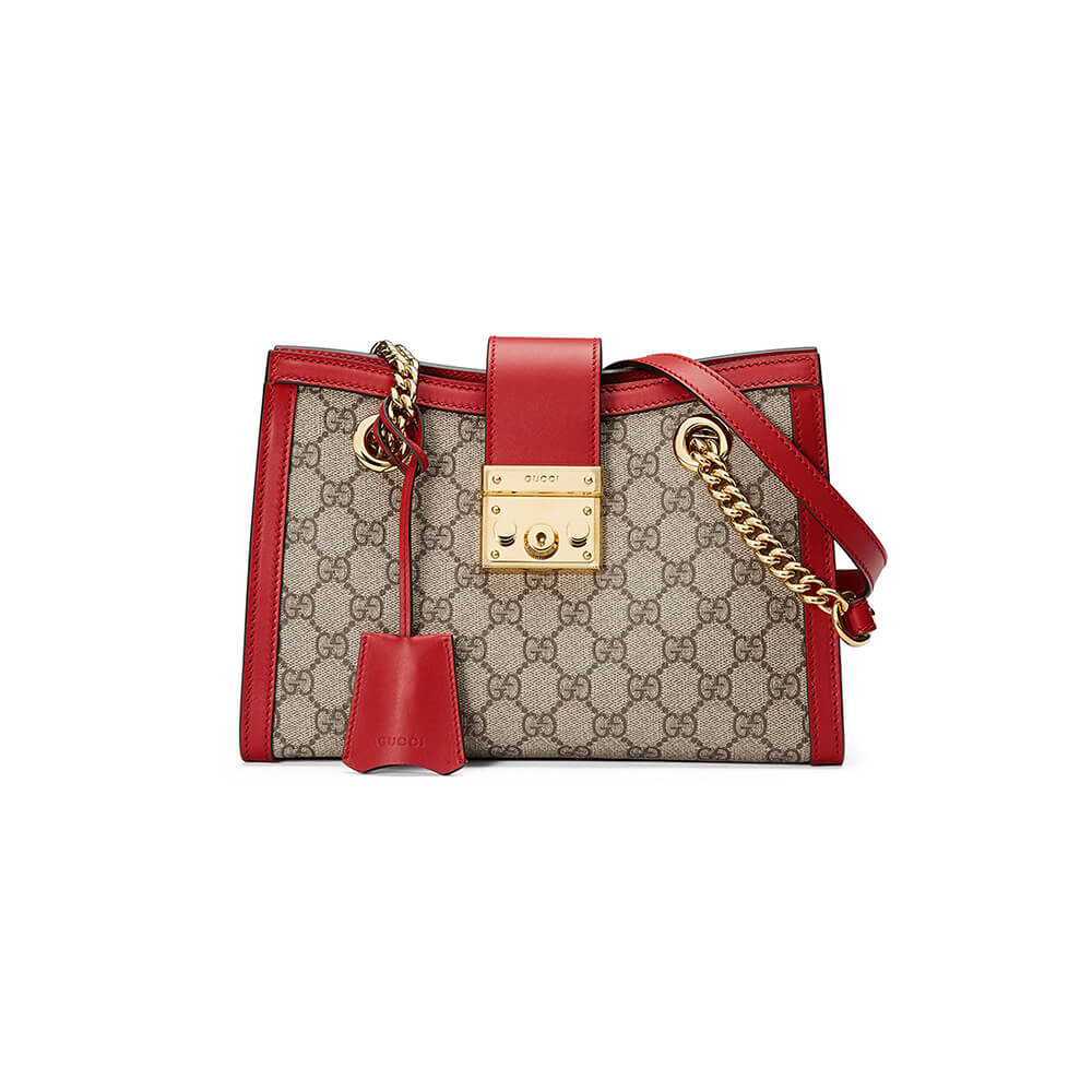 Padlock medium GG shoulder bag