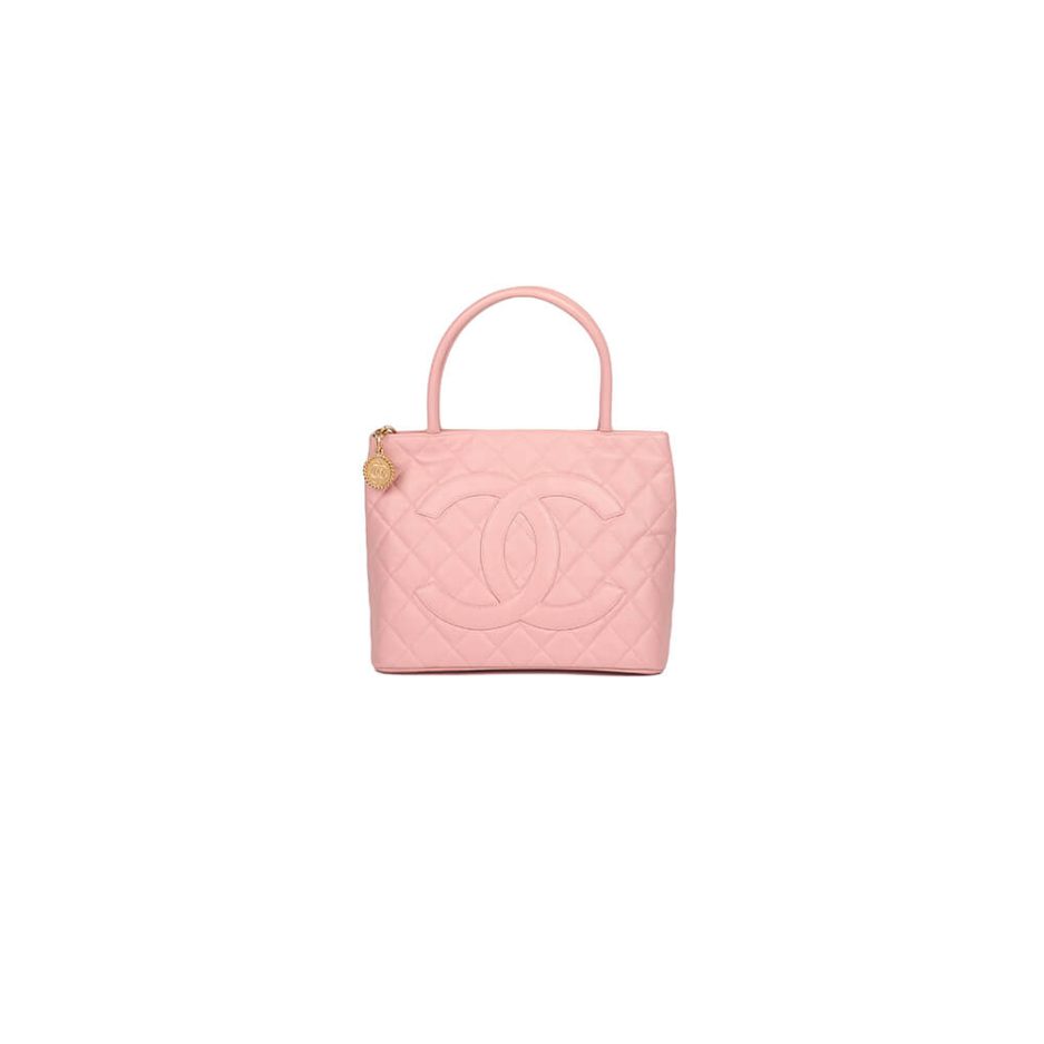 Ch*el medallion tote bag