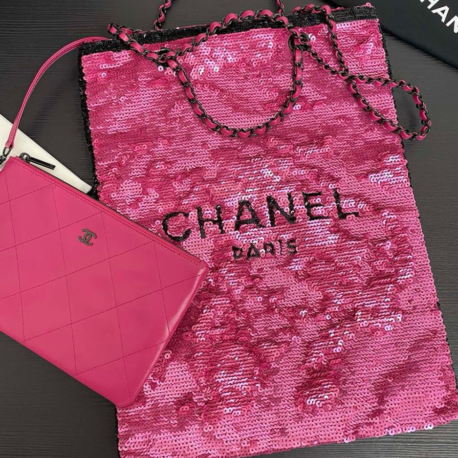 Ch*el shopping bag