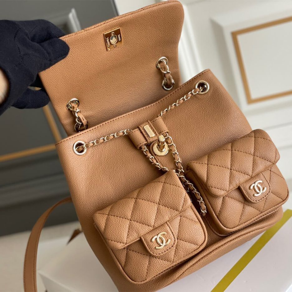 Ch*el caviar backpack