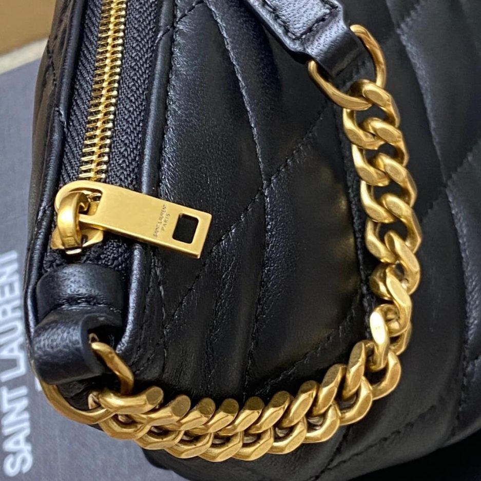 YSL MINI BAG IN QUILTED LAMBSKIN